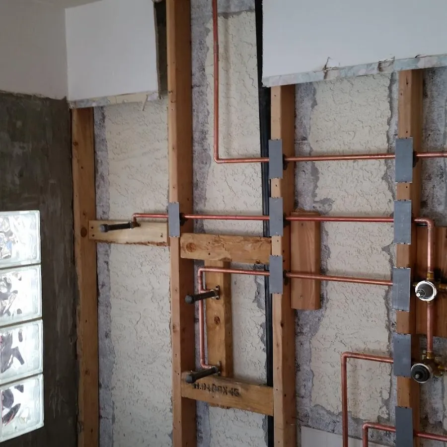 Copper pipe installation for Repiping in Somerton