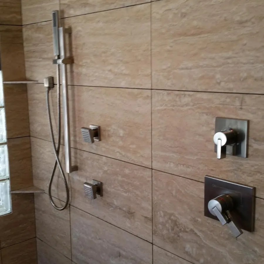 Shower fixture installation for Gas Line Repair in Somerton